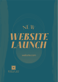 Minimalist New Website Flyer Image Preview