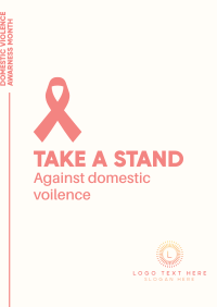 Take A Stand Against Violence Poster Image Preview