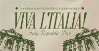 Vintage Italian Republic Day Facebook ad Image Preview