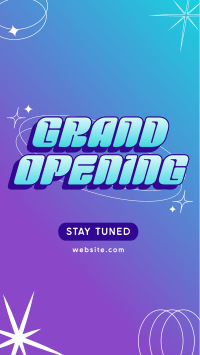 Y2K Grand Opening Instagram story Image Preview