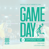Basketball Game Day Instagram post Image Preview