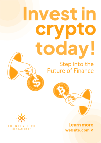 Crypto Trading Poster Image Preview