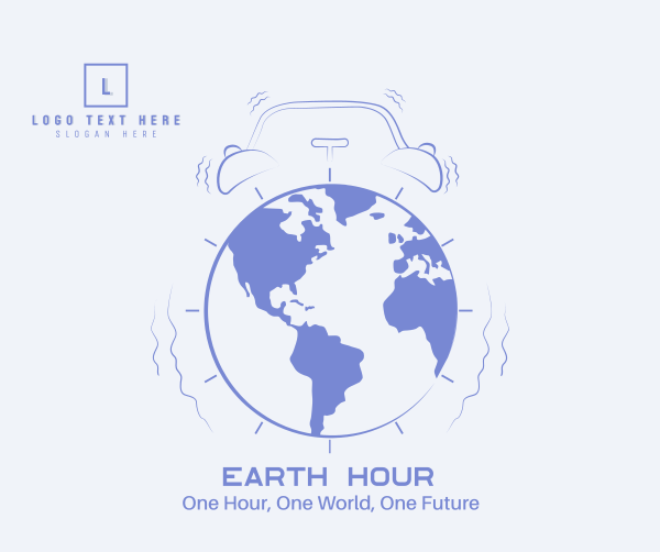 Alarm Clock Earth Facebook Post Design Image Preview