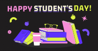 Bright Students Day Facebook Ad Design