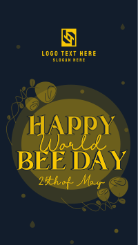 Happy World Bee YouTube short Image Preview