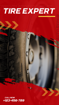 Tire Expert Facebook story Image Preview