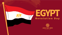 Egypt Flag Brush Facebook event cover Image Preview