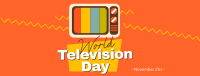 World Television Day Facebook cover Image Preview