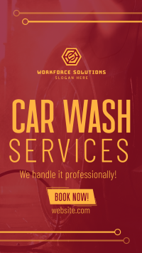 Car Wash Services Video Image Preview