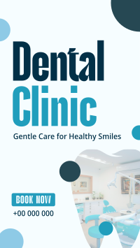 Professional Dental Clinic Instagram Story Design