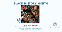 Black Trivia Facebook Ad Design