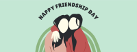 Happy Friendship Day Girl Friends Facebook cover Image Preview