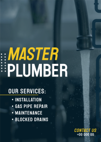 Master Plumber Poster Image Preview