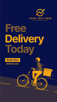 Free Delivery Facebook Story Design