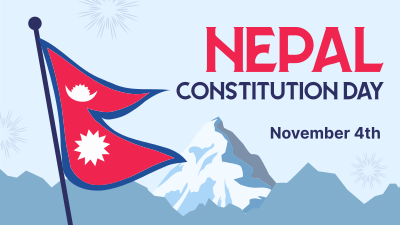 Nepal Day Facebook event cover Image Preview