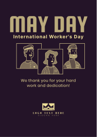 Hey! May Day! Flyer Image Preview