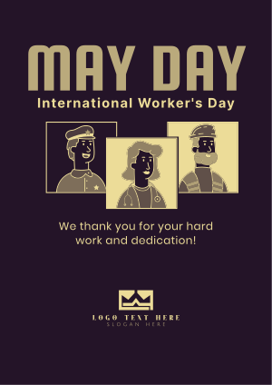 Hey! May Day! Flyer Image Preview