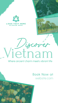 Vietnam Travel Tour Scrapbook Instagram reel Image Preview