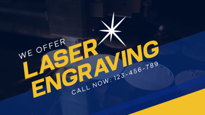 Laser Engraving Service Facebook event cover Image Preview