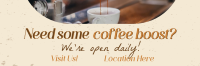 Coffee Customer Engagement Twitter header (cover) Image Preview