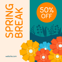 Spring Break Sale Instagram post Image Preview