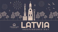Latvia Independence Day Animation Preview