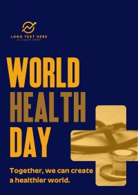 Doctor World Health Day Flyer Design