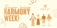 United Harmony Week Twitter post Image Preview