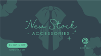 Trendy Online Accessories Facebook Event Cover Design