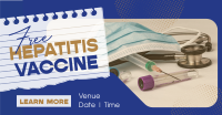 Contemporary Hepatitis Vaccine Facebook ad Image Preview
