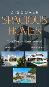 Spacious Homes Instagram Story Design