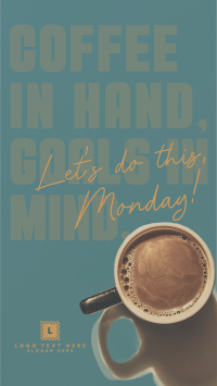 Coffee Motivation Quote Facebook Story Design
