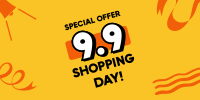 9.9 Shopping Day Twitter post Image Preview