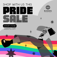 Fun Pride Month Sale Instagram Post Design