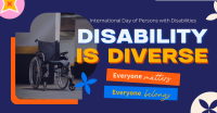 Disabled People Matters Facebook ad Image Preview