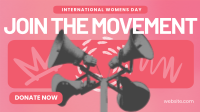 Chalky Womens Day Fundraising Animation Preview