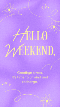 Weekend Greeting Quote Instagram story | BrandCrowd Instagram story Maker