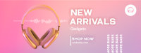 Girly Headphone Facebook cover Image Preview