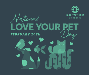 National Love Your Pet Day Facebook post Image Preview