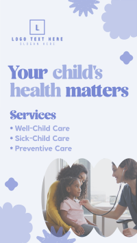 Children's Clinic Instagram Story Design