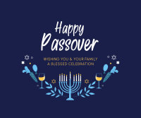 Celebrate Passover  Facebook Post Design