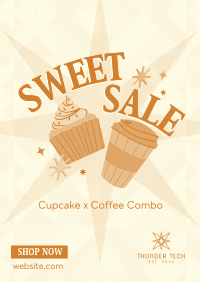 Sweet Cafe Sale Poster Image Preview