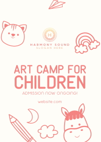Art Camp for Kids Poster Image Preview