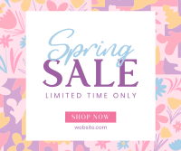 Spring Surprise Sale Facebook Post Design