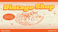 Vintage Clothing Shop Animation Design