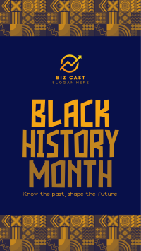Neo Geo Black History Month Instagram story Image Preview