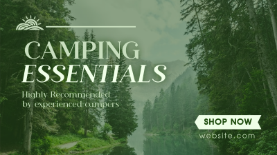 Mountain Hiking Camping Essentials Facebook event cover Image Preview