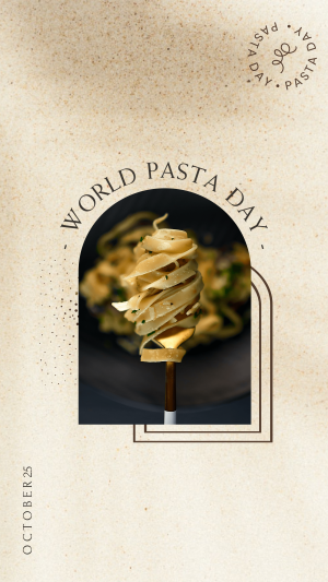 Stick a Fork Pasta Instagram story