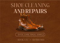 Shoe Repair Vintage Postcard Preview