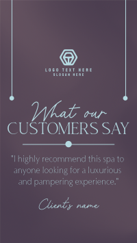 Feedback Wellness Spa TikTok video Image Preview